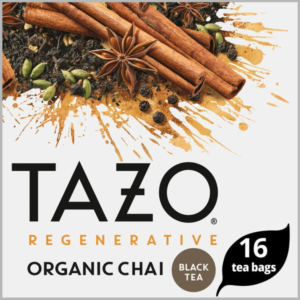 Coffee TAZO Tea Organic Black Tea Bags Chai hero