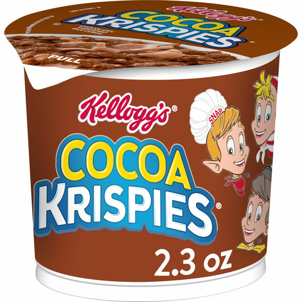 Cereal Kellogg's Rice Krispies Cold Breakfast Cereal, Single Serve, Original hero