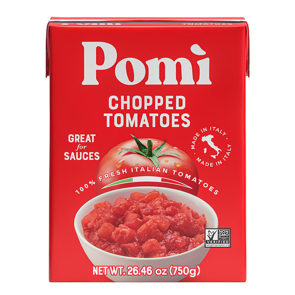 Canned & Jarred Vegetables Pomì  Tomatoes, Chopped hero