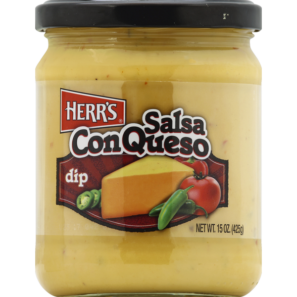 Preserved Dips & Spreads Herr's Salsa Con Queso Dip hero