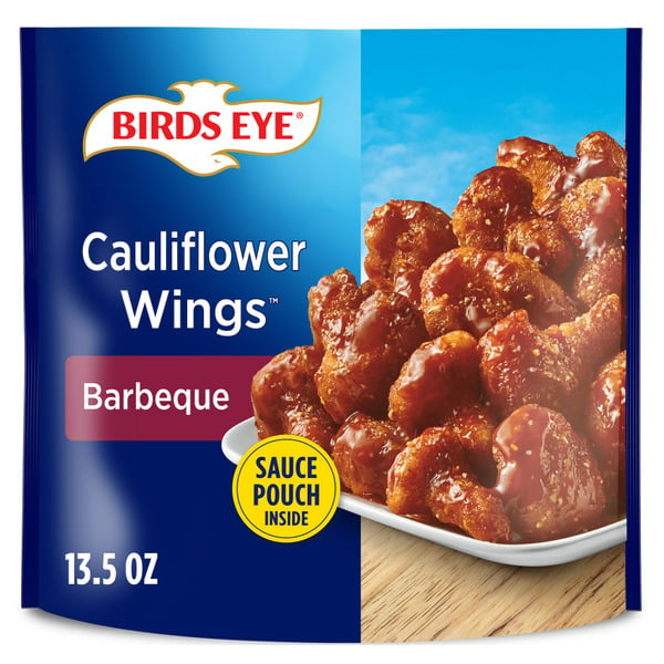 Prepared Meals Birds Eye Barbeque Style Cauliflower Wings Frozen Vegetable Appetizer hero