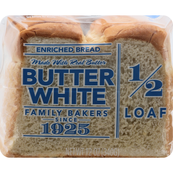 Bread Lewis Bake Shop Bread, Butter White, 1/2 Loaf hero