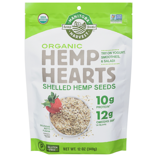 Nuts, Seeds & Dried Fruit Manitoba Harvest Hemp Hearts, Organic hero