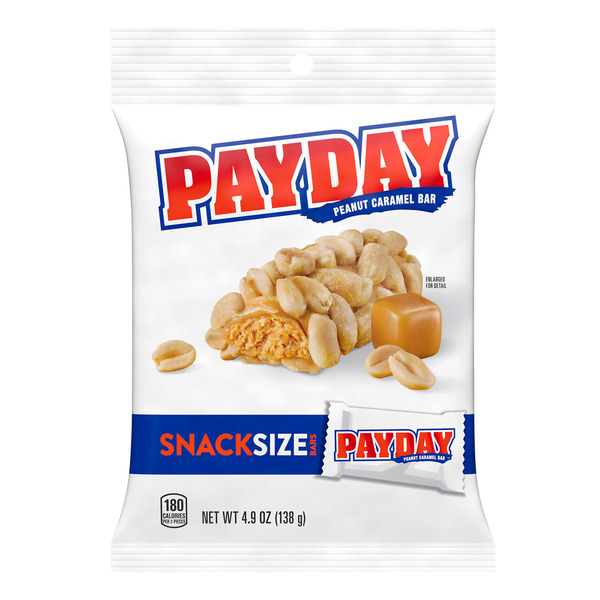 PAYDAY Peanut Caramel Snack Size Candy hero