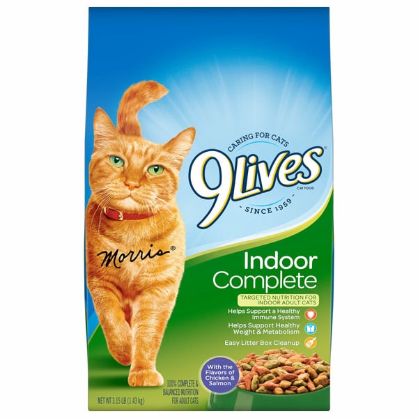 Cat Food & Care 9Lives Cat Food, Chicken & Salmon hero