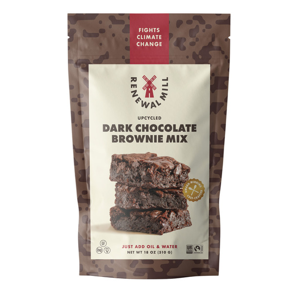 Baking Ingredients Renewal Mill Dark Chocolate Brownie Mix hero