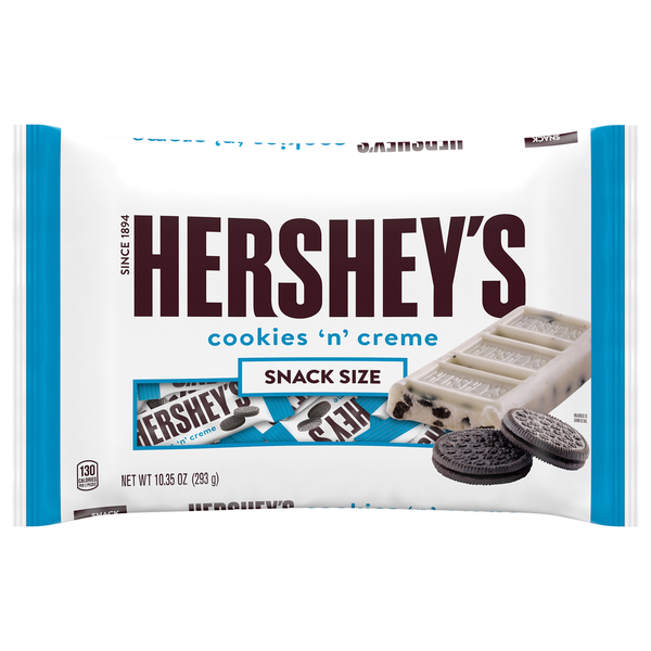 Candy & Chocolate Hershey's Cookies 'n' Creme Snack Size Halloween Candy hero