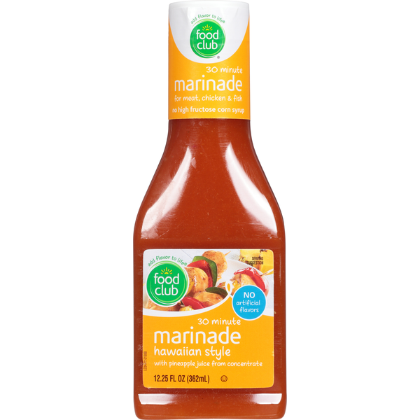 Marinades & Meat Preparation Food Club Marinade, Hawaiian Style hero