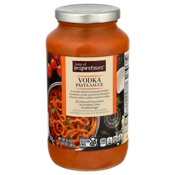 Pasta Sauce Taste of Inspirations Pasta Sauce, Vodka hero