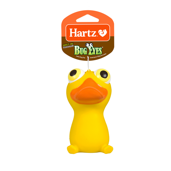 Dog Food & Care Hartz Bug Eyes Latex Dog Toy hero