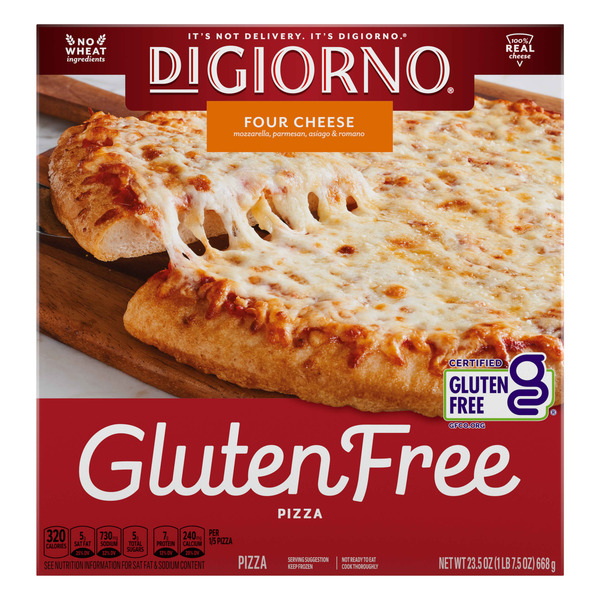 Pizza DiGiorno Gluten Free Four Cheese Pizza hero