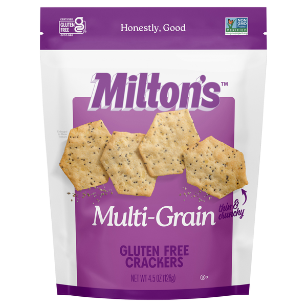 Crackers Milton's Crackers, Gluten Free, Multi-Grain hero