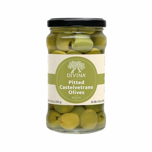 Pickled Goods & Olives Divina Pitted Castelvetrano Olives hero