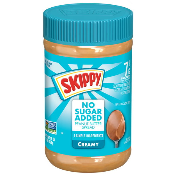 Preserved Dips & Spreads SKIPPY No Sugar Added Creamy Spread 16 Oz hero