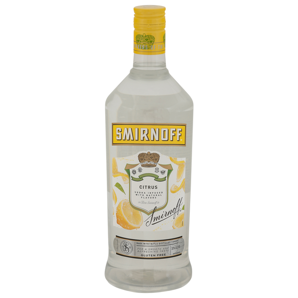 Spirits Smirnoff Vodka, Citrus hero