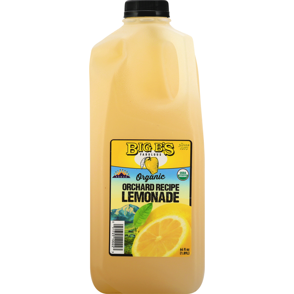 Refrigerated BIG B's Lemonade, Organic, Orchard Recipe hero