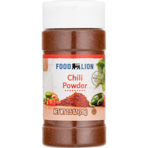 Spices & Seasonings Food Lion Chili Powder hero