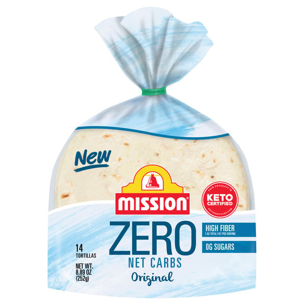 Tortillas/Wraps & Flat Breads Mission Zero Net Carbs Original Tortillas hero