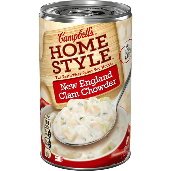 Soup, Broth & Bouillon Campbell's Homestyle Soup, New England Clam Chowder hero