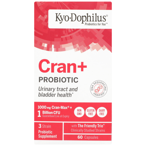 Vitamins & Supplements Kyo-dophilus Cran+ Probiotic hero