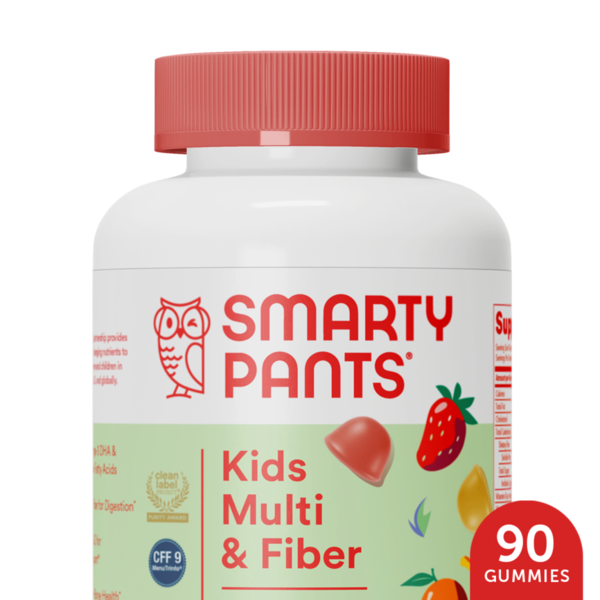 Vitamins & Supplements SmartyPants Kids Formula and Fiber Multivitamin Gummies hero