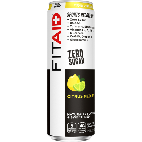 Energy & Sports Drinks Lifeaid Beverage Company Sports Recovery, Zero Sugar, Citrus Medley hero