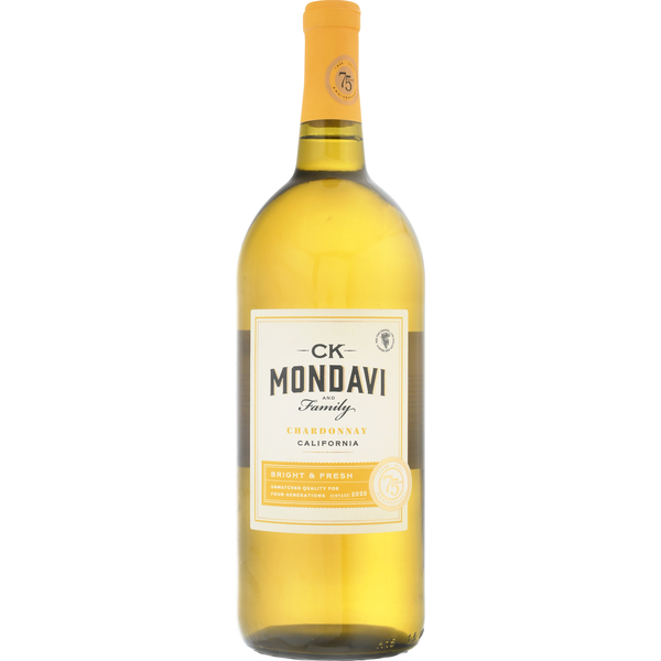 White Wines CK Mondavi Chardonnay, California hero