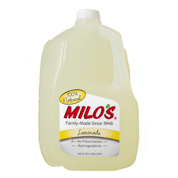 Juice & Nectars Milo's Lemonade hero