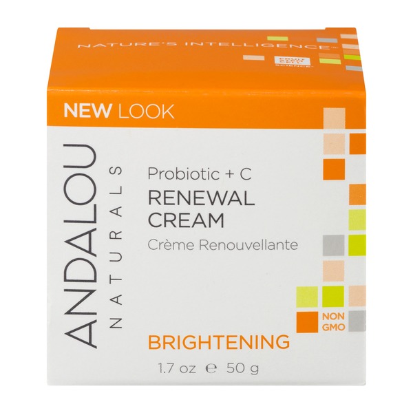 Facial Care Andalou Naturals Probiotic + C Renewal Cream hero