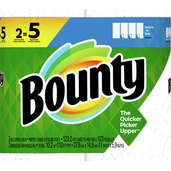 Paper Goods Bounty Select-A-Size Paper Towels hero