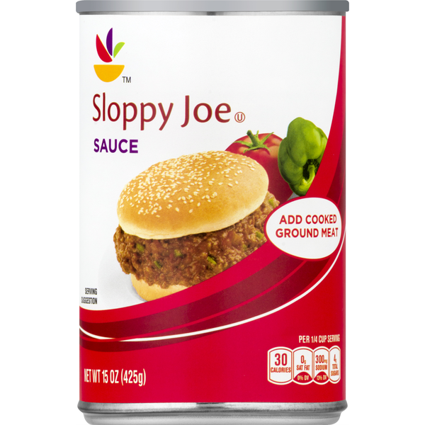 Condiments Store Brand Sauce, Sloppy Joe hero