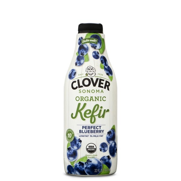 Yogurt Clover Sonoma Organic Blueberry Kefir hero