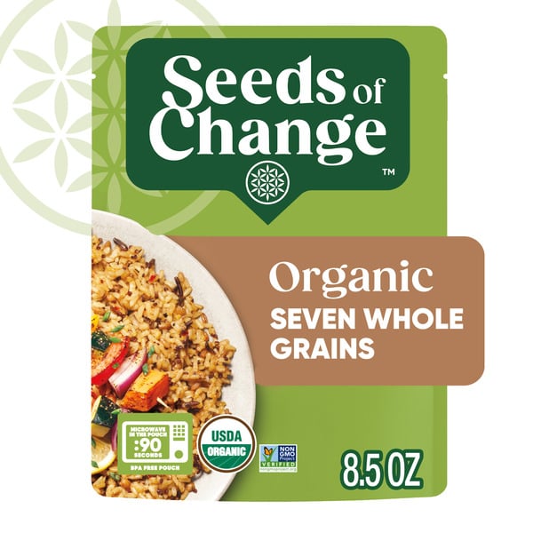 Instant Foods SEEDS OF CHANGE Organic Seven Whole Grains Pouch hero