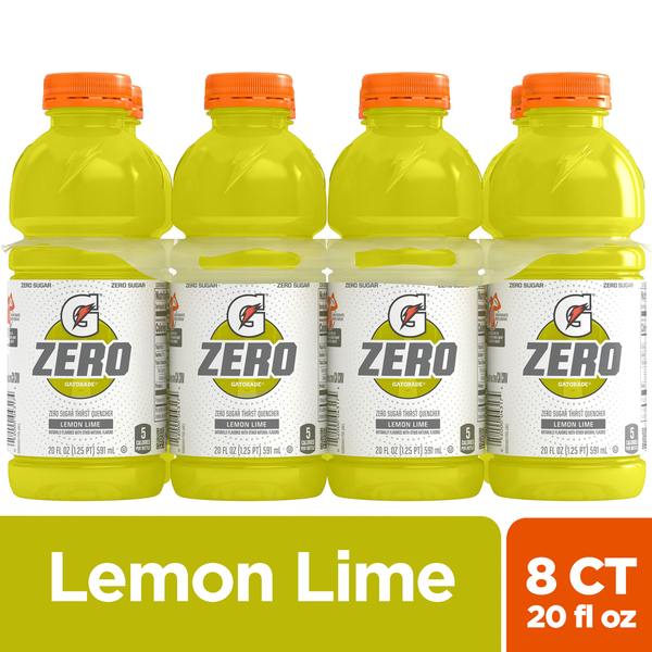 Energy & Sports Drinks Gatorade Zero Sugar Thirst Quencher, Lemon-Lime hero