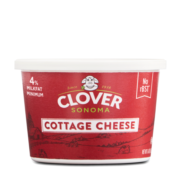 Other Creams & Cheeses Clover Sonoma Conventional Cottage Cheese 4% Milkfat hero