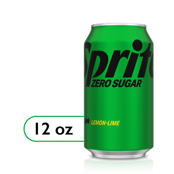 Soft Drinks Sprite Zero Sugar Lemon Lime Diet Soda Pop Soft Drink hero