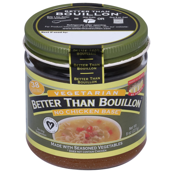 Soup, Broth & Bouillon Better Than Bouillon No Chicken Base, Vegetarian hero