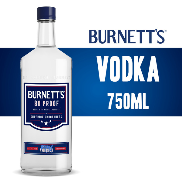 Spirits Burnett's Vodka 80 proof hero