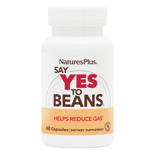 Digestion NaturesPlus Say Yes To Beans, Capsules hero