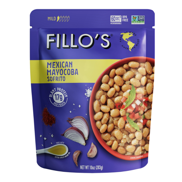 Latino Foods Fillo's Ready To Eat Mexican Mayocoba Sofrito - Gluten Free, Vegan hero