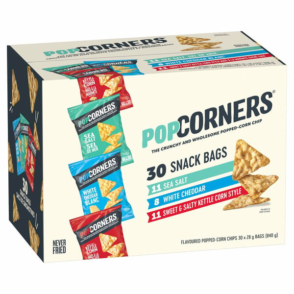 Chips PopCorners Flavoured Popped-Corn Chips Variety Pack hero