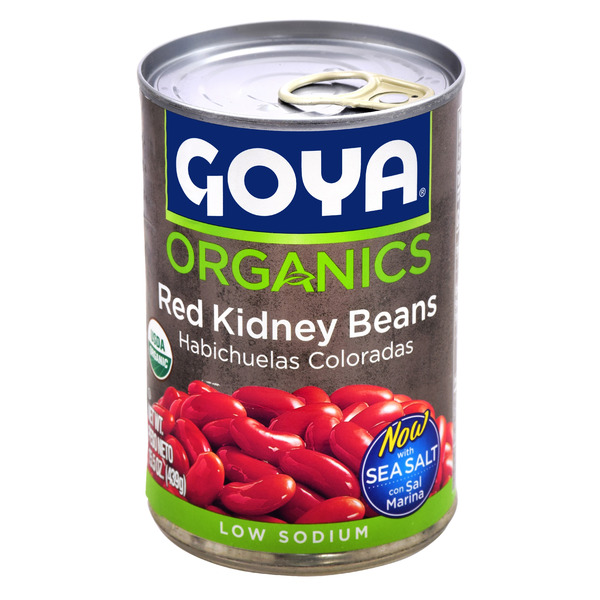 Mexican/Hispanic/Latino Foods Goya Organic Red Kidney Beans hero