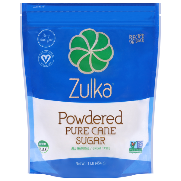 Baking Ingredients Zulka Sugar, Pure Cane, Powdered hero