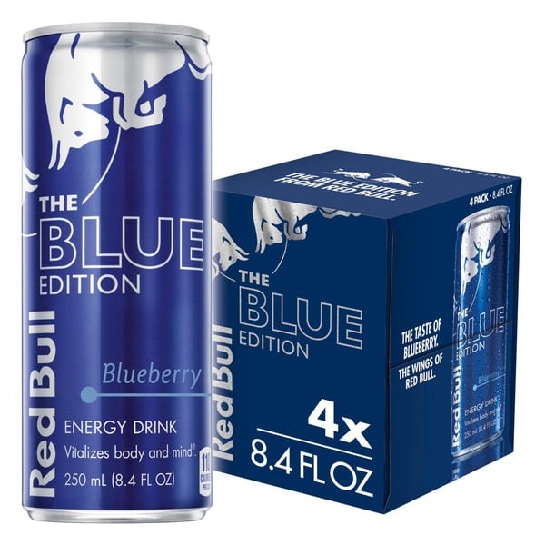 Energy & Sports Drinks Red Bull Blue Edition Blueberry Energy Drink hero