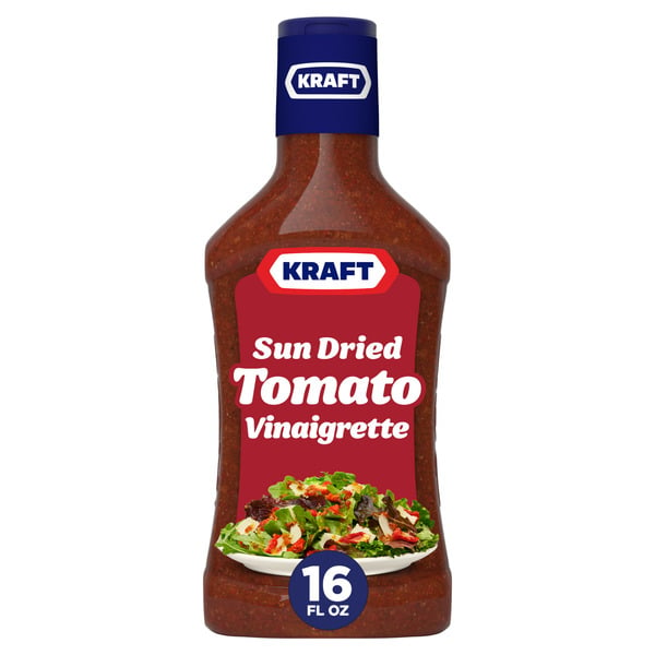 Salad Dressing & Toppings Kraft Sun Dried Tomato Vinaigrette Salad Dressing hero