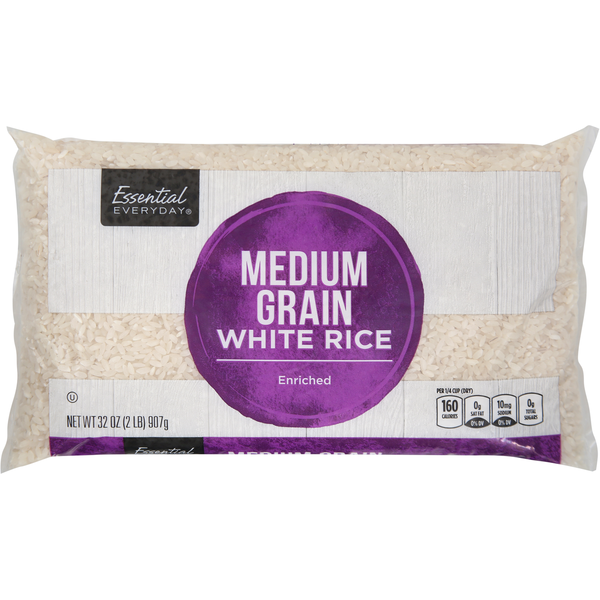 Grains, Rice & Dried Goods Essential Everyday White Rice, Medium Grain, Enriched hero