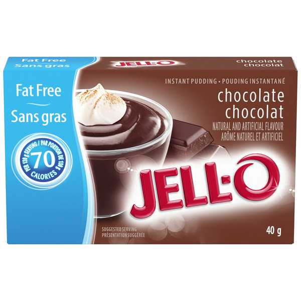 Doughs, Gelatins & Bake Mixes Jell-O Fat Free Chocolate Instant Pudding Mix hero