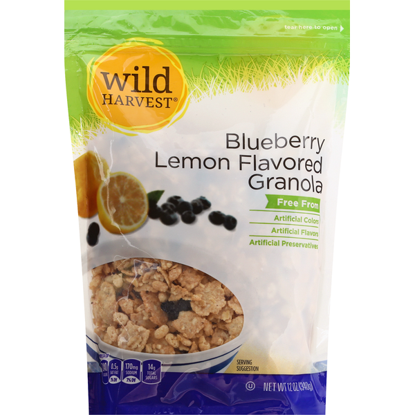 Granola Wild Harvest Granola, Blueberry Lemon Flavored hero