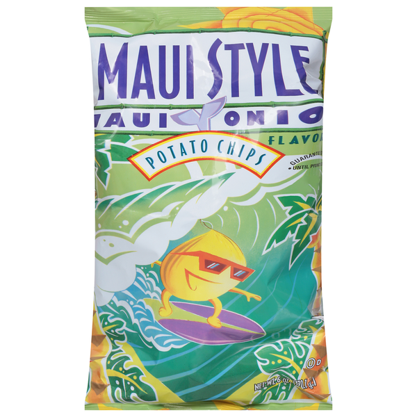 Chips & Pretzels MAUI STYLE Potato Chips, Maui Onion Flavored hero