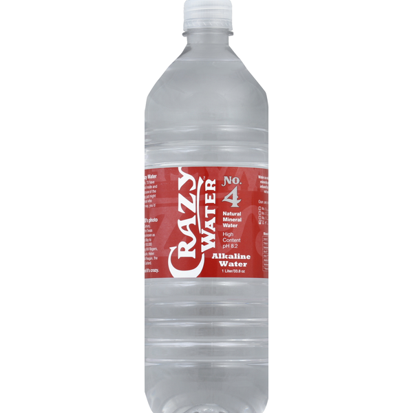 Water, Seltzer & Sparkling Water Crazy Water Water, Alkaline, Natural Mineral, No. 4 hero